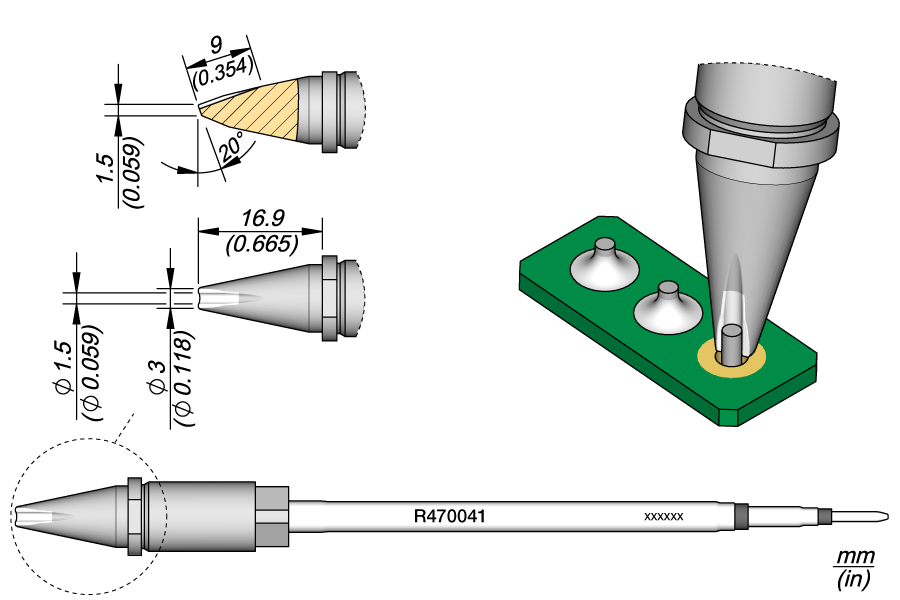 R470041 - Barrel Cartridge Ø 1.5